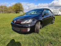 Gebraucht VW Golf Cabriolet GTI 211 PS (155 kW) 2012 Schwarz Cabrio