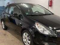 Gebraucht Opel Corsa 90 PS (66 kW) 2009 Schwarz Coupé