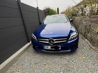 Gebraucht Mercedes C220 194 PS (142 kW) 2018 Blau Kombi
