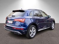 Gebraucht Audi Q5 S-Line 299 PS (219 kW) 2022 Navarrablau metallic SUV