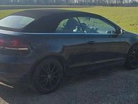 Gebraucht VW Golf Cabriolet 105 PS (77 kW) 2012 Schwarz Cabrio