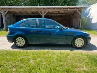 Gebraucht BMW 316 Compact 2002 Blau Kleinwagen
