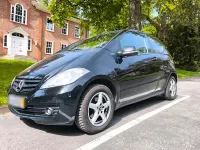 Brugt Mercedes A150 2008 Sort Hatchback