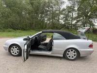 Gebraucht Mercedes CLK200 163 PS (119 kW) 2001 Silber Cabrio