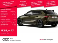 Neu Audi RS3 Sport 400 PS (294 kW) 2026 Gruen Limousine