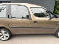 Gebraucht Skoda Roomster Plus Edition 69 PS (50 kW) 2013 Braun Van / Kleinbus