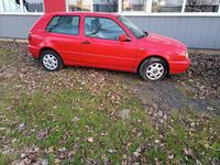 Gebraucht VW Golf III 60 PS (44 kW) 1997 Rot Kleinwagen