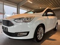 Gebraucht Ford C-MAX Titanium 125 PS (91 kW) 2016 Weiß Van / Kleinbus