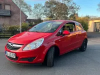 Używany Opel Corsa 80 KM (58 kW) 2007 Czerwony Hatchback