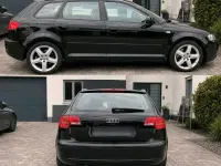 Gebraucht Audi A3 Sportback 170 PS (125 kW) 2008 Schwarz Kleinwagen