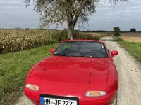 Gebraucht Mazda MX5 116 PS (85 kW) 1992 Rot Cabrio