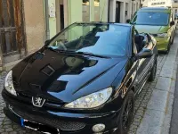 Gebraucht Peugeot 206 CC 109 PS (80 kW) 2004 Schwarz Cabrio