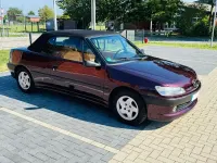 Gebraucht Peugeot 306 Cabriolet 88 PS (64 kW) 1997 Rot Cabrio