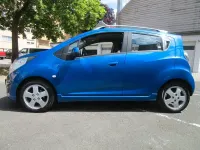 Gebraucht Chevrolet Spark LT 82 PS (60 kW) 2012 Blau Kleinwagen