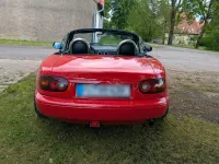Używany Mazda MX5 116 KM (85 kW) 1991 Czerwony Kabriolet