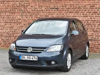 Gebraucht VW Golf Plus Cross S 102 PS (75 kW) 2008 Blau Van / Kleinbus