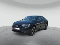 Gebraucht Audi Q8 Sportback e-tron S-Line 250 kW (340 PS) 2023 Mythosschwarz metallic SUV