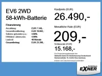 Gebraucht Kia EV6 125 kW (170 PS) 2023 Rot SUV