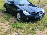 Brugt Mercedes SLK200 2004 Blå Cabriolet