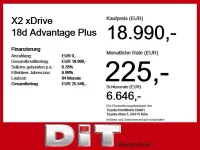 Gebraucht BMW X2 Advantage 150 PS (110 kW) 2020 Black sapphire metallic SUV