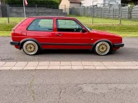 Gebraucht VW Golf II Style 54 PS (39 kW) 1991 Rot Kleinwagen