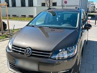 Gebraucht VW Sharan 150 PS (110 kW) 2018 Braun Van / Kleinbus