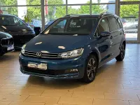 Gebraucht VW Touran Highline 150 PS (110 kW) 2022 Blau Van / Kleinbus
