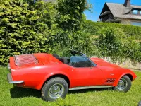 Gebraucht Corvette C3 194 PS (142 kW) 1972 Rot Cabrio