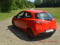 Gebraucht Mazda 2 75 PS (55 kW) 2008 Rot Kleinwagen