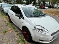 Gebraucht Fiat Punto 95 PS (69 kW) 2009 Weiß Kleinwagen