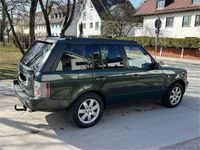 Gebraucht Land Rover Range Rover Vogue 272 PS (200 kW) 2007 Grün SUV