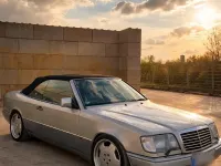 Gebraucht Mercedes E320 AMG 1995 Silber Cabrio