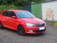 Gebraucht Skoda Fabia Ambition 60 PS (44 kW) 2017 Rot Kleinwagen