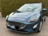 Używany Ford Focus Titanium 150 KM (110 kW) 2018 Niebieski Kombi
