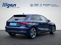 Gebraucht Audi A3 Advanced Plus 204 PS (150 kW) 2024 Blau / navarrablau (metallic) Limousine