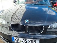 Gebraucht BMW 118 Cabriolet 143 PS (105 kW) 2008 Schwarz Cabrio