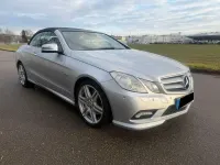 Gebraucht Mercedes E200 AMG line 184 PS (135 kW) 2010 Silber Cabrio