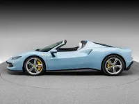 Gebraucht Ferrari 296 825 PS (606 kW) 2024 Blau Cabrio