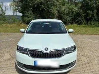 Gebraucht Skoda Rapid Clever 110 PS (80 kW) 2018 Weiß Kleinwagen