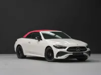 Neu Mercedes CLE220 AMG line 197 PS (144 kW) 2025 Polarweiss  unilack Cabrio