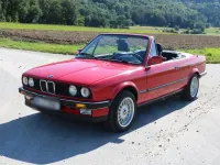 Gebraucht BMW 320 Cabriolet 129 PS (94 kW) 1988 Rot Cabrio