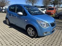 Gebraucht Opel Agila Edition 68 PS (50 kW) 2012 Blau Kleinwagen
