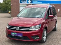 Gebraucht VW Caddy Comfortline 150 PS (110 kW) 2020 Rot Van / Kleinbus