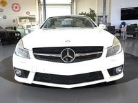 Gebraucht Mercedes SL63 AMG AMG 525 PS (386 kW) 2009 Weiß metallic Cabrio