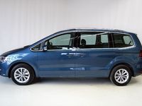 Gebraucht VW Sharan Comfortline 150 PS (110 kW) 2015 Blau metallic Van / Kleinbus