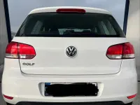 Gebraucht VW Golf VI 86 PS (63 kW) 2011 Weiß Kleinwagen