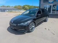 Gebraucht Skoda Superb SportLine 218 PS (160 kW) 2023 Schwarz Kombi