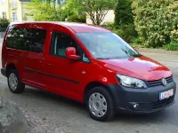 Brugt VW Caddy Maxi Trendline 110 HK (80 kW) 2012 Rød MPV