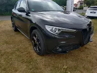 Gebraucht Alfa Romeo Stelvio Super 209 PS (153 kW) 2017 Schwarz SUV