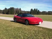Gebraucht Pontiac Firebird 148 PS (108 kW) 1995 Rot Cabrio